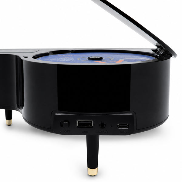 PianoTone CD Player Black