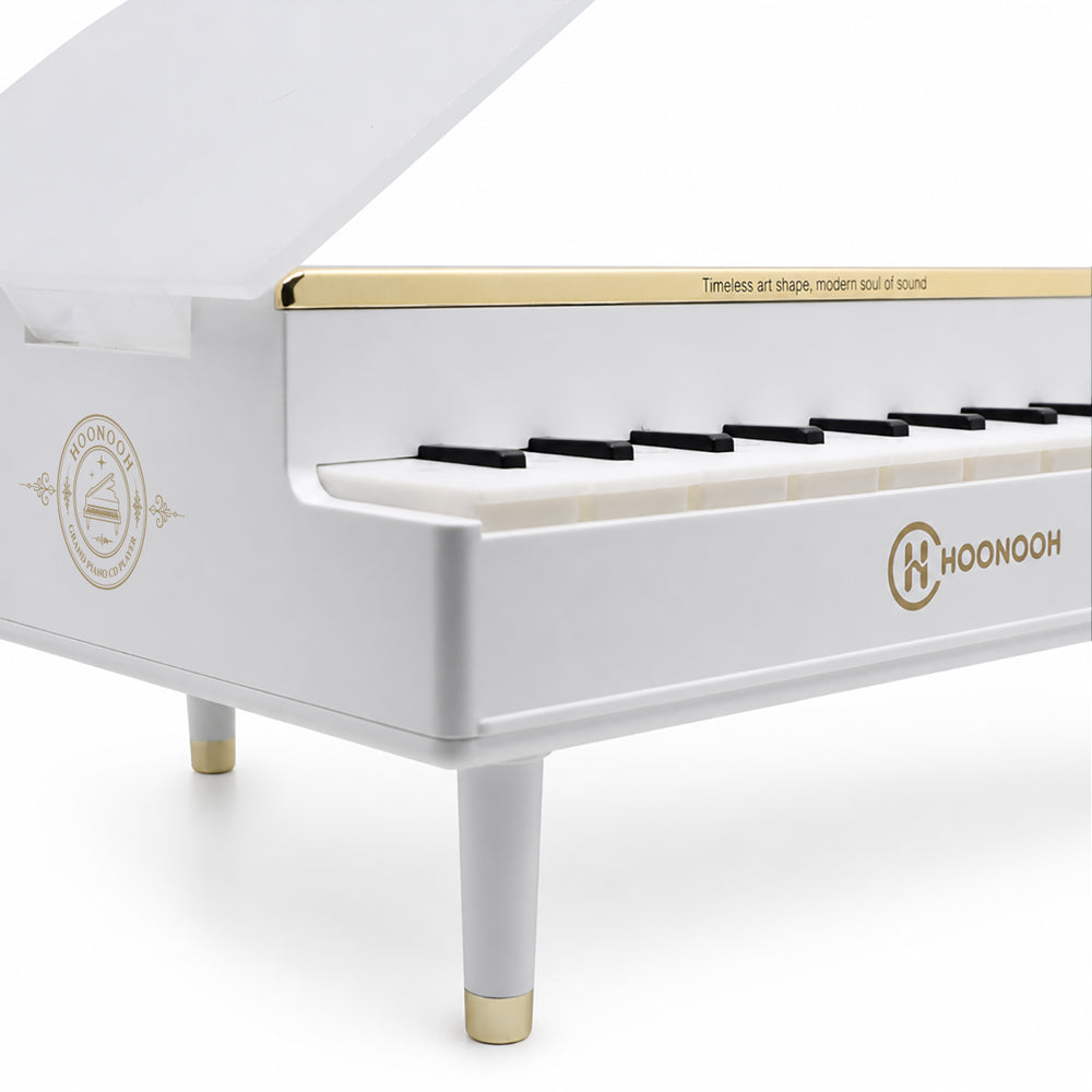 PianoTone CD Player White