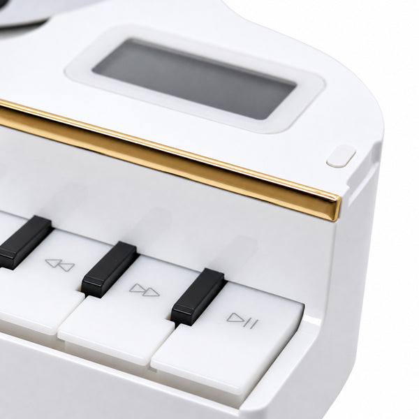 PianoTone CD Player White